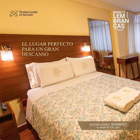 Lembrancas Hotel Huanuco Bagian luar foto